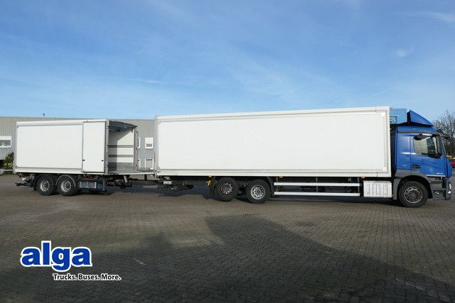 Mercedes-Benz 2543 L Antos 6x2, 37 Paletten, Kompl. Zug, TOP - Φορτηγό ψυγείο: φωτογραφία 1 Mercedes-Benz 2543 L Antos 6x2, 37 Paletten, Kompl. Zug, TOP - Φορτηγό ψυγείο: φωτογραφία 1