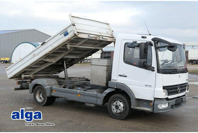 Mercedes-Benz 816 K Atego 4x2, Meiller, 3. Sitz, 2x AHK - Φορτηγό ανατρεπόμενο: φωτογραφία 1 Mercedes-Benz 816 K Atego 4x2, Meiller, 3. Sitz, 2x AHK - Φορτηγό ανατρεπόμενο: φωτογραφία 1