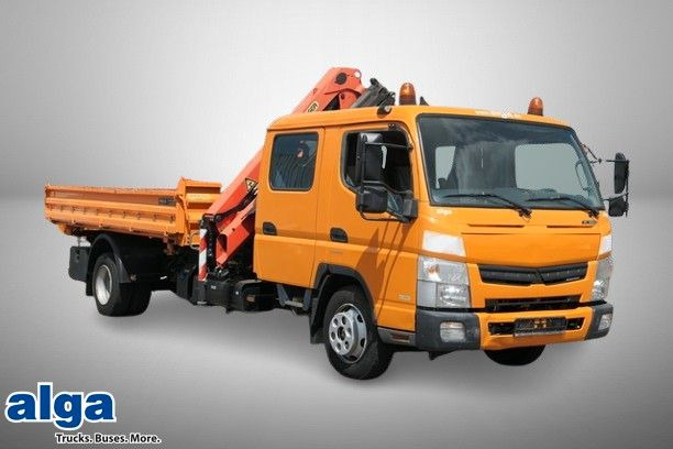 Mitsubishi Fuso Canter 7C18D, Palfinger PK 7001-KA, DOKA - Φορτηγό ανατρεπόμενο, Φορτηγό με γερανό: φωτογραφία 1 Mitsubishi Fuso Canter 7C18D, Palfinger PK 7001-KA, DOKA - Φορτηγό ανατρεπόμενο, Φορτηγό με γερανό: φωτογραφία 1