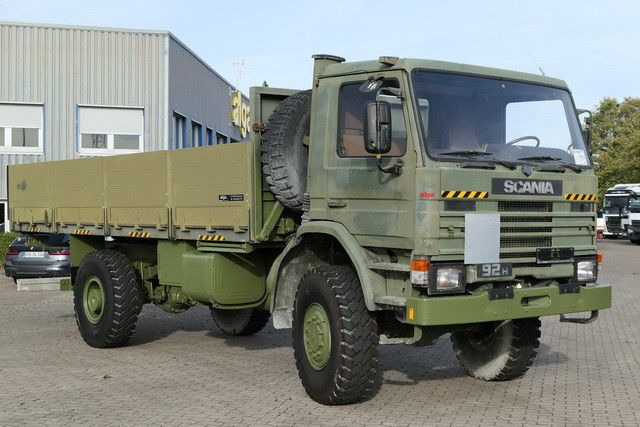 Scania P92HK 4x4, Allrad, Einzelbereifung, Klima, 40tkm - Φορτηγό με ανοιχτή καρότσα: φωτογραφία 4 Scania P92HK 4x4, Allrad, Einzelbereifung, Klima, 40tkm - Φορτηγό με ανοιχτή καρότσα: φωτογραφία 4