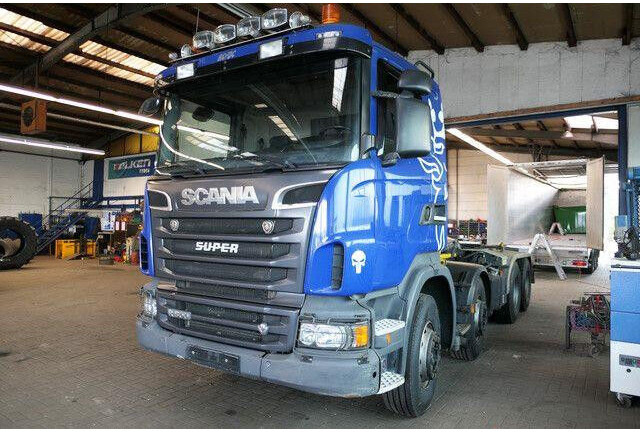 Scania R 500 8x4, Palfinger P24A, Knickarm, Retarder,AC - Φορτηγό φόρτωσης γάντζου: φωτογραφία 2 Scania R 500 8x4, Palfinger P24A, Knickarm, Retarder,AC - Φορτηγό φόρτωσης γάντζου: φωτογραφία 2