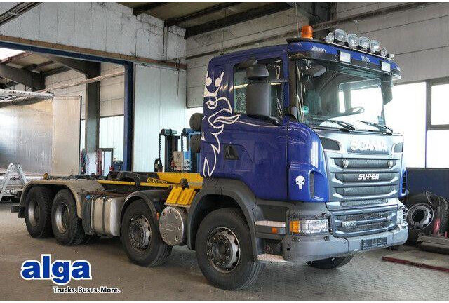 Scania R 500 8x4, Palfinger P24A, Knickarm, Retarder,AC - Φορτηγό φόρτωσης γάντζου: φωτογραφία 1 Scania R 500 8x4, Palfinger P24A, Knickarm, Retarder,AC - Φορτηγό φόρτωσης γάντζου: φωτογραφία 1