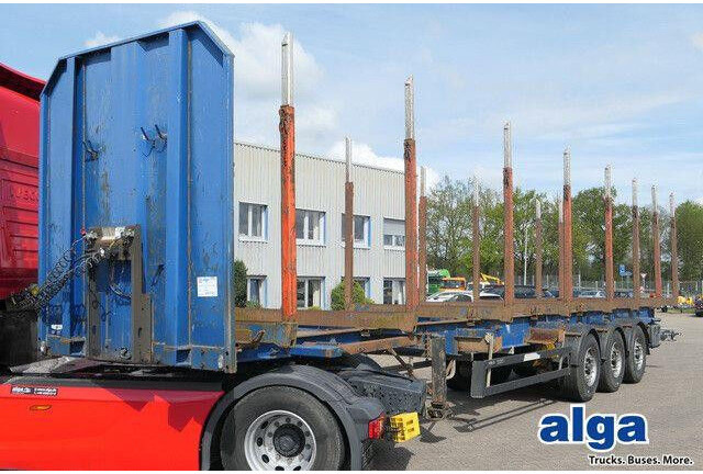 Schwarzmüller Y203, EXTE, BPW, Luft-Lift, Langholz - Ημιρυμουλκούμενο μεταφοράς ξυλείας: φωτογραφία 1 Schwarzmüller Y203, EXTE, BPW, Luft-Lift, Langholz - Ημιρυμουλκούμενο μεταφοράς ξυλείας: φωτογραφία 1