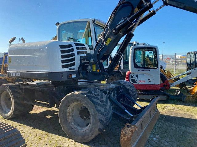 Τροχοφόρος εκσκαφέας Terex TW 110, Verstellausleger, Pratzenabstützung: φωτογραφία 11