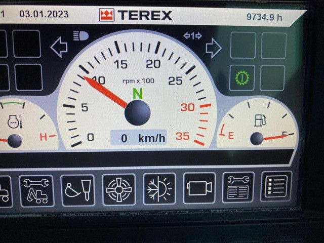 Τροχοφόρος εκσκαφέας Terex TW 110, Verstellausleger, Pratzenabstützung: φωτογραφία 14