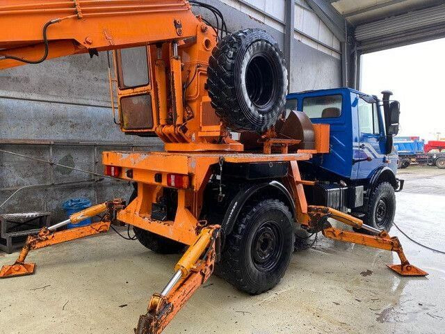 Unimog U 1450 4x4, Kran, Seilwinde - Κατασκευή μηχανήματα: φωτογραφία 2 Unimog U 1450 4x4, Kran, Seilwinde - Κατασκευή μηχανήματα: φωτογραφία 2