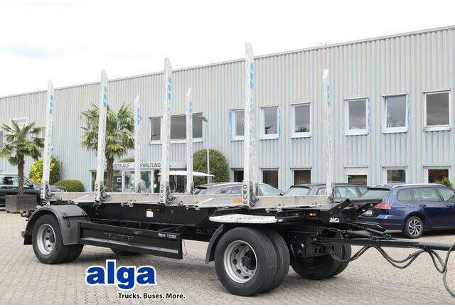 WELLMEYER WELLMEYER/ATF 18.65 KH/Holztransporter/Teleskop - Τρέιλερ ξυλείας: φωτογραφία 1 WELLMEYER WELLMEYER/ATF 18.65 KH/Holztransporter/Teleskop - Τρέιλερ ξυλείας: φωτογραφία 1
