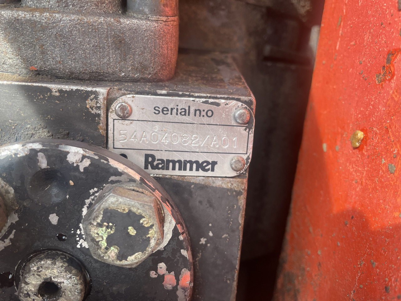 Rammer S54 - Υδραυλικό σφυρί για Ερπυστριοφόρος εκσκαφέας: φωτογραφία 3 Rammer S54 - Υδραυλικό σφυρί για Ερπυστριοφόρος εκσκαφέας: φωτογραφία 3