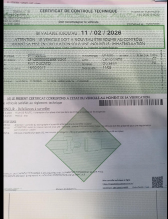 Camionnette Fiat Ducato H2L2 (2017-81650 km-VIN:ZFA25000002B99703)) - Αυτοκίνητο: φωτογραφία 5 Camionnette Fiat Ducato H2L2 (2017-81650 km-VIN:ZFA25000002B99703)) - Αυτοκίνητο: φωτογραφία 5