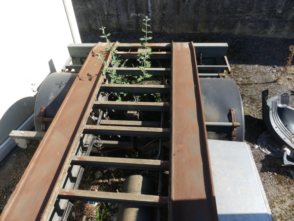 REF:5287 - Remorque porte-container Burg BPDA 10-10 B/1 - Ρυμούλκα γάντζος/ Αλυσιδάκι: φωτογραφία 5 REF:5287 - Remorque porte-container Burg BPDA 10-10 B/1 - Ρυμούλκα γάντζος/ Αλυσιδάκι: φωτογραφία 5