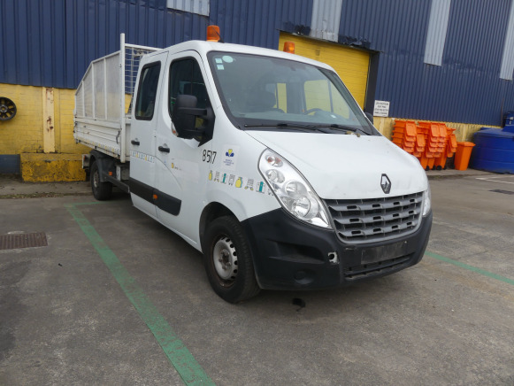 REF:6517 - Camionnette benne basculante Renault Master (VIN: VF1VBH4S250750698) - Όχημα με ανατρεπομενη καροτσα, Διπλοκάμπινο ελαφρύ επαγγελματικό: φωτογραφία 2 REF:6517 - Camionnette benne basculante Renault Master (VIN: VF1VBH4S250750698) - Όχημα με ανατρεπομενη καροτσα, Διπλοκάμπινο ελαφρύ επαγγελματικό: φωτογραφία 2