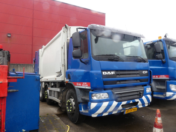 REF:BZ-DF-46 - Camion poubelle DAF FAG CF75 (2011-333.637 km) - Απορριμματοφόρο: φωτογραφία 2 REF:BZ-DF-46 - Camion poubelle DAF FAG CF75 (2011-333.637 km) - Απορριμματοφόρο: φωτογραφία 2