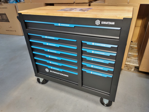 Εξοπλισμός αποθήκης Servante d'atelier Schwartzmann 12 tiroirs: φωτογραφία 1