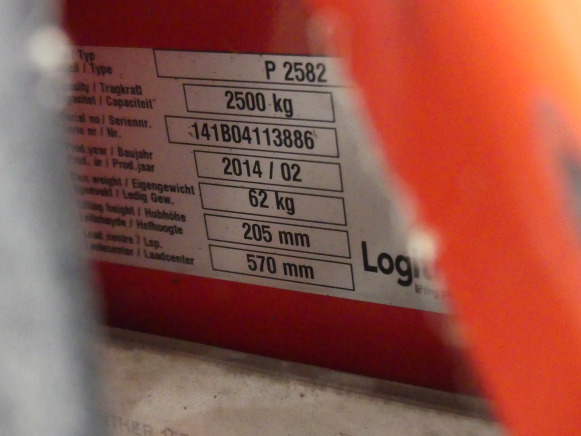 Transpalette manuel Logitrans P2582 - Παλετοφόρο: φωτογραφία 5 Transpalette manuel Logitrans P2582 - Παλετοφόρο: φωτογραφία 5