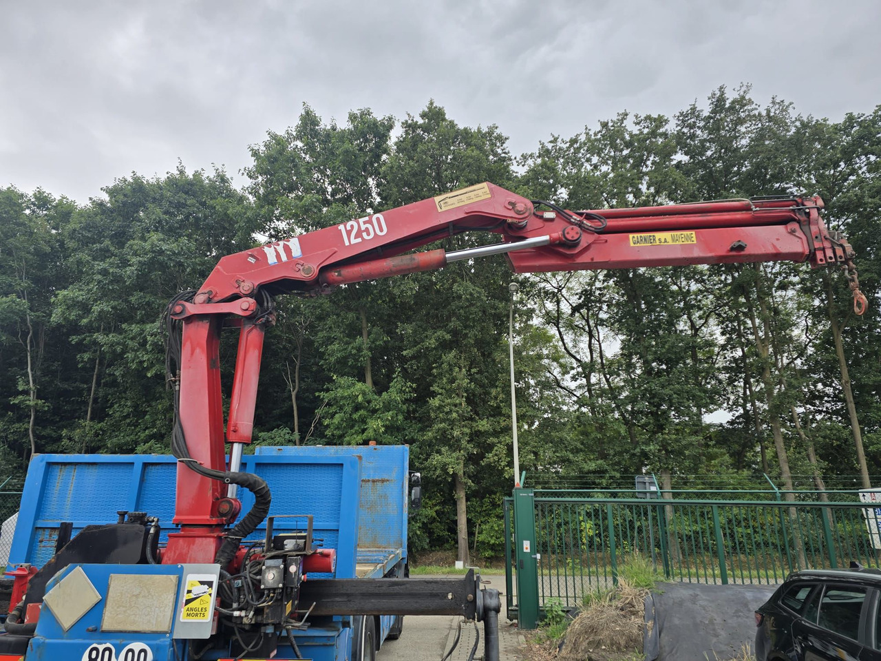 HMF 1250 K3 crane with remote control, 15 m, Funk, Ladekran, Kran PALFINGER - Γερανός παπαγάλος: φωτογραφία 3 HMF 1250 K3 crane with remote control, 15 m, Funk, Ladekran, Kran PALFINGER - Γερανός παπαγάλος: φωτογραφία 3
