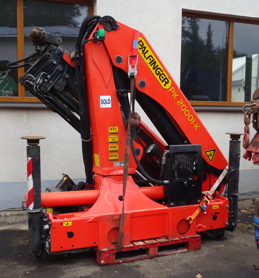 PALFINGER PK 20001 K C crane, year 2015, remote control, extra functions - Γερανός παπαγάλος: φωτογραφία 1 PALFINGER PK 20001 K C crane, year 2015, remote control, extra functions - Γερανός παπαγάλος: φωτογραφία 1