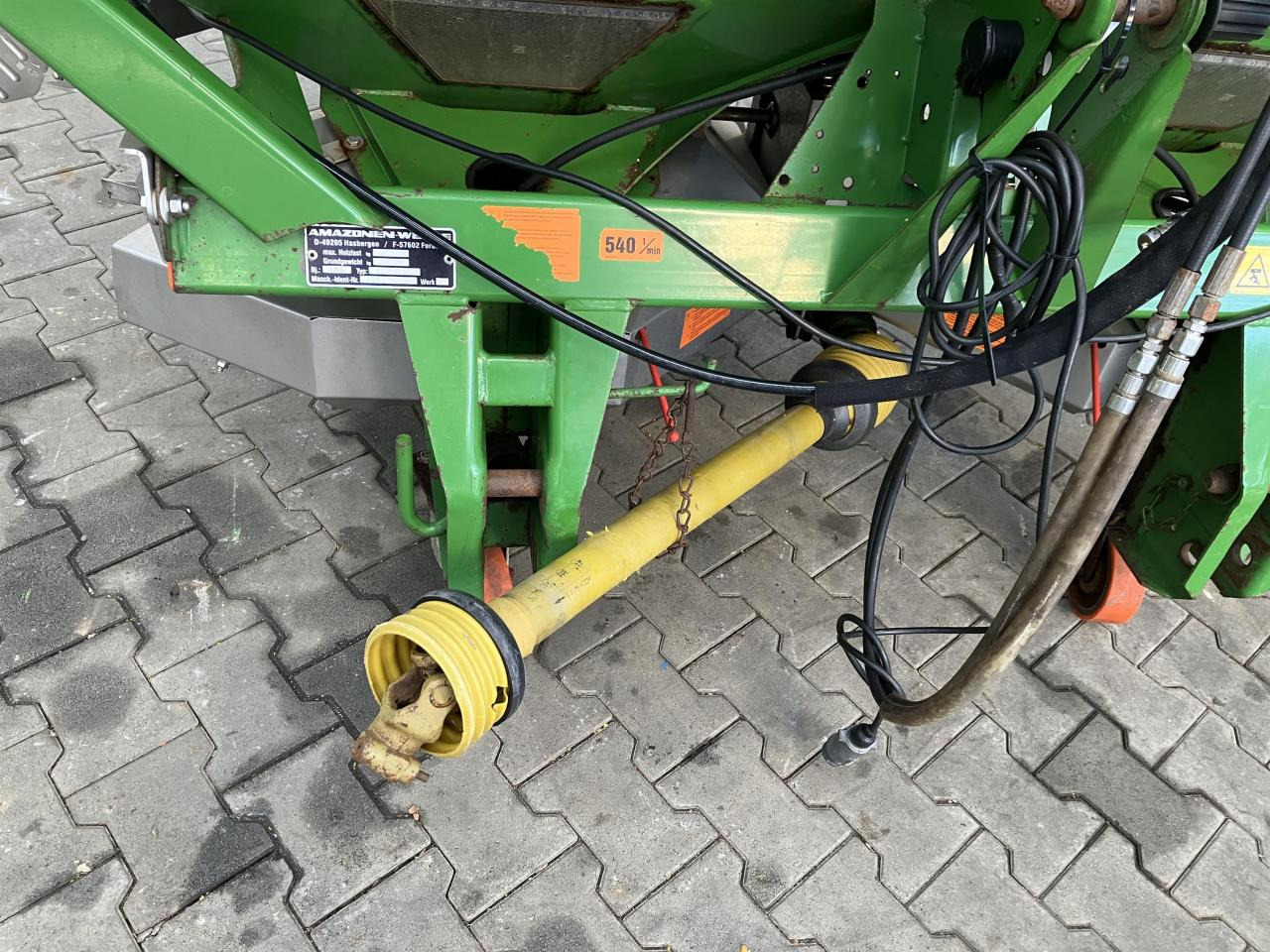 Λιπασματοδιανομέας Amazone ZA-M 1200: φωτογραφία 11