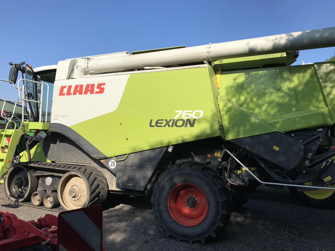 Θεριζοαλωνιστική μηχανή CLAAS Lexion 760 TT: φωτογραφία 6 Θεριζοαλωνιστική μηχανή CLAAS Lexion 760 TT: φωτογραφία 6