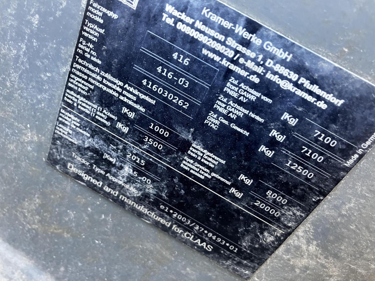 Τηλεσκοπικός φορτωτής CLAAS Scorpion 7055: φωτογραφία 12 Τηλεσκοπικός φορτωτής CLAAS Scorpion 7055: φωτογραφία 12