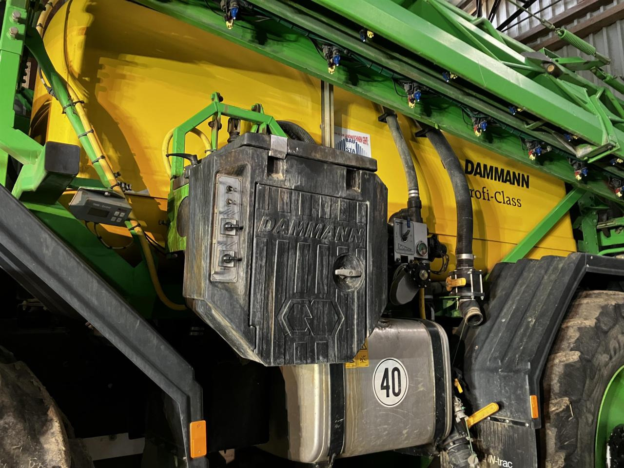 Dammann DT 2500H - Συρόμενο ψεκαστικό: φωτογραφία 4 Dammann DT 2500H - Συρόμενο ψεκαστικό: φωτογραφία 4