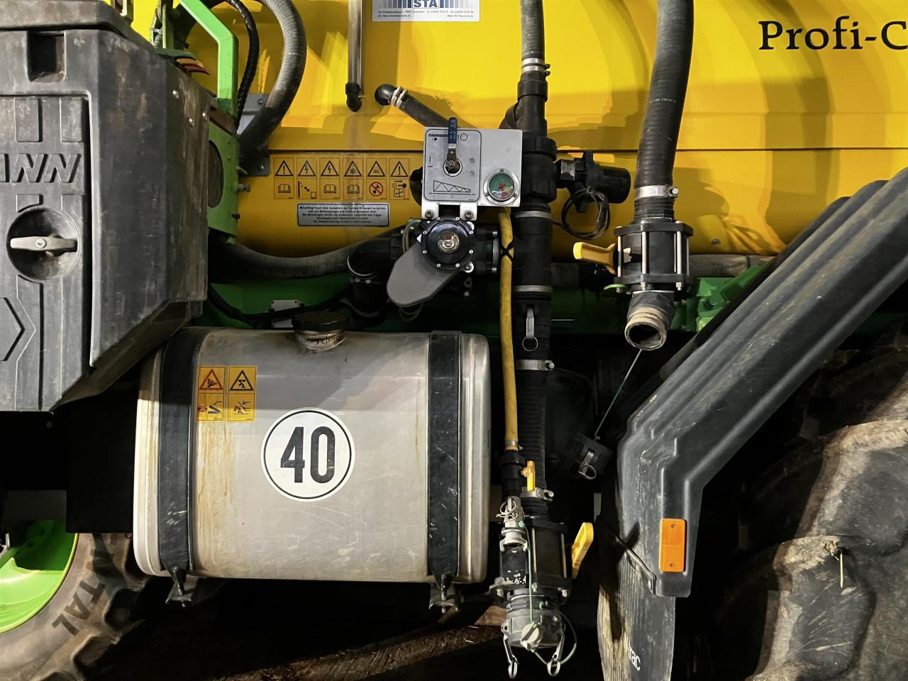 Dammann DT 2500H - Συρόμενο ψεκαστικό: φωτογραφία 5 Dammann DT 2500H - Συρόμενο ψεκαστικό: φωτογραφία 5