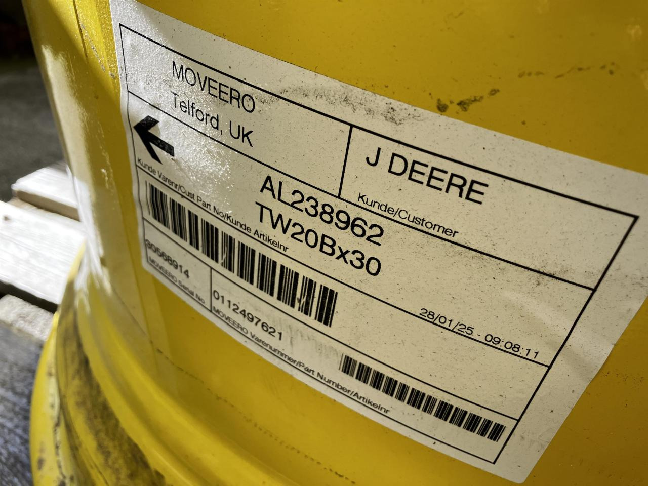 John Deere 20x30 - Ελαστικό για Γεωργικά μηχανήματα: φωτογραφία 3 John Deere 20x30 - Ελαστικό για Γεωργικά μηχανήματα: φωτογραφία 3