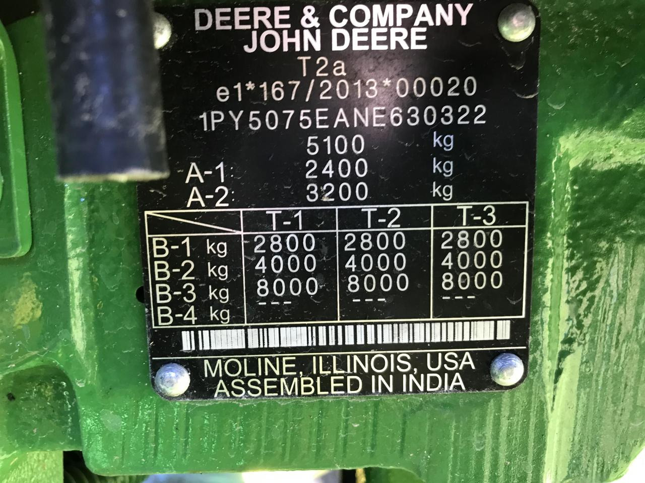 Τρακτέρ John Deere 5075E: φωτογραφία 10