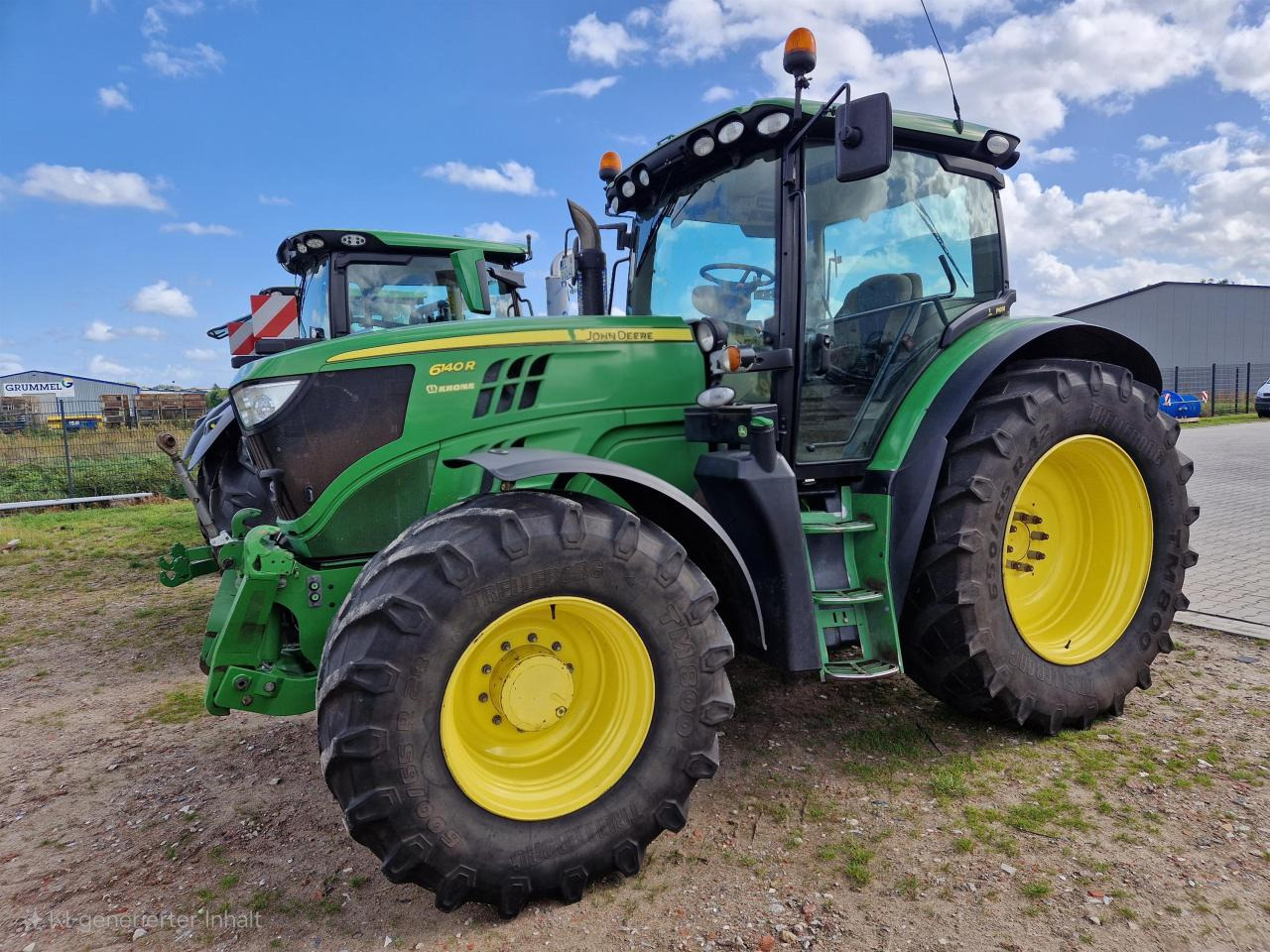 John Deere 6140R - Τρακτέρ: φωτογραφία 1 John Deere 6140R - Τρακτέρ: φωτογραφία 1