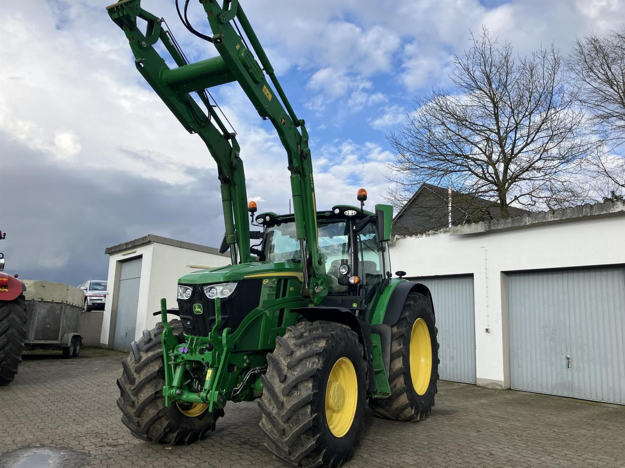 John Deere 6R 155 - Τρακτέρ: φωτογραφία 3 John Deere 6R 155 - Τρακτέρ: φωτογραφία 3