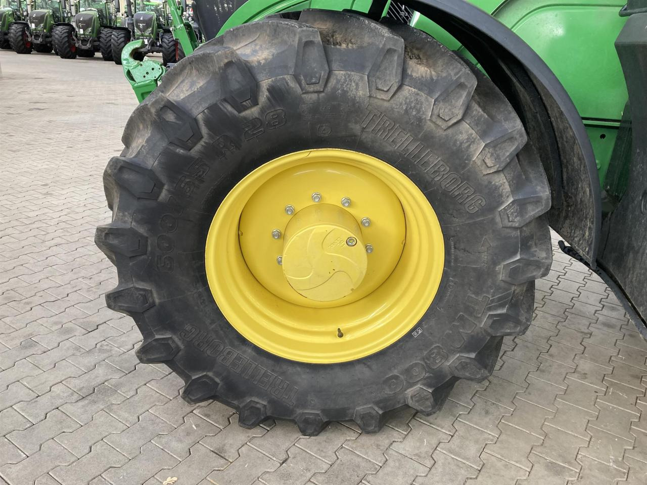 John Deere 6R 185 - Τρακτέρ: φωτογραφία 3 John Deere 6R 185 - Τρακτέρ: φωτογραφία 3