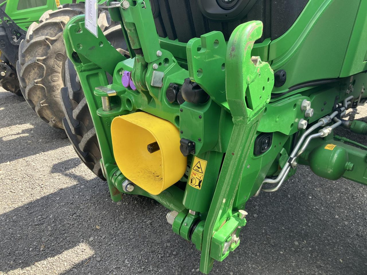 John Deere 6R 185 - Τρακτέρ: φωτογραφία 2 John Deere 6R 185 - Τρακτέρ: φωτογραφία 2