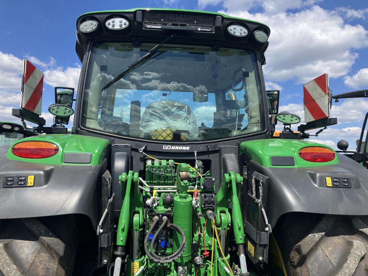 John Deere 6R 185 - Τρακτέρ: φωτογραφία 4 John Deere 6R 185 - Τρακτέρ: φωτογραφία 4