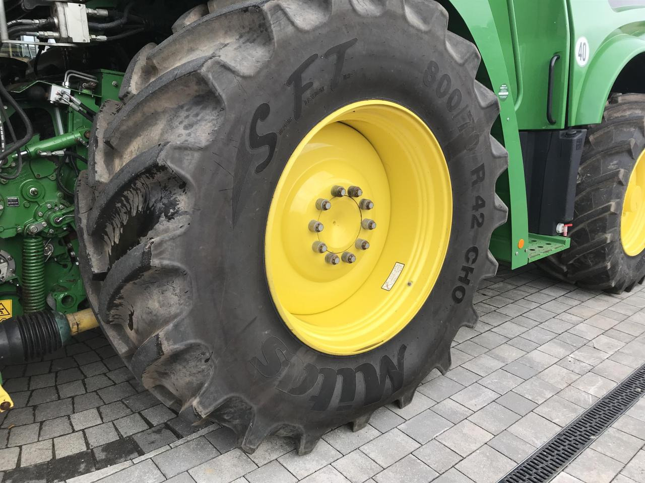 Ενσιρωτική μηχανή John Deere 8600: φωτογραφία 10 Ενσιρωτική μηχανή John Deere 8600: φωτογραφία 10