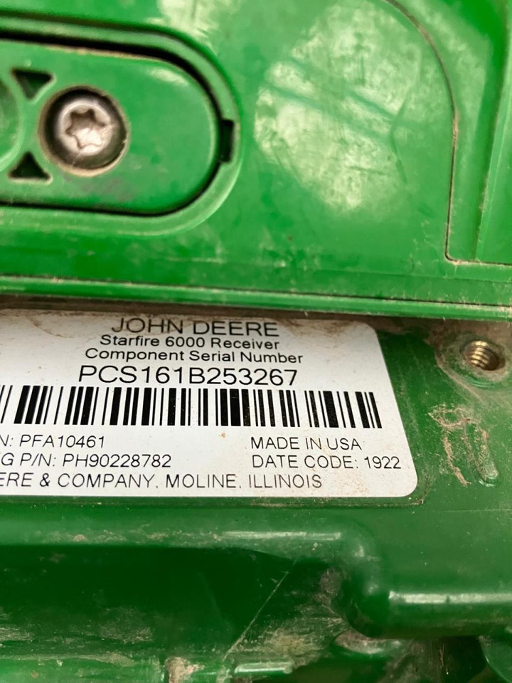 John Deere SF6000 SF3, M-RTK - Σύστημα πλοήγησης για Γεωργικά μηχανήματα: φωτογραφία 3 John Deere SF6000 SF3, M-RTK - Σύστημα πλοήγησης για Γεωργικά μηχανήματα: φωτογραφία 3