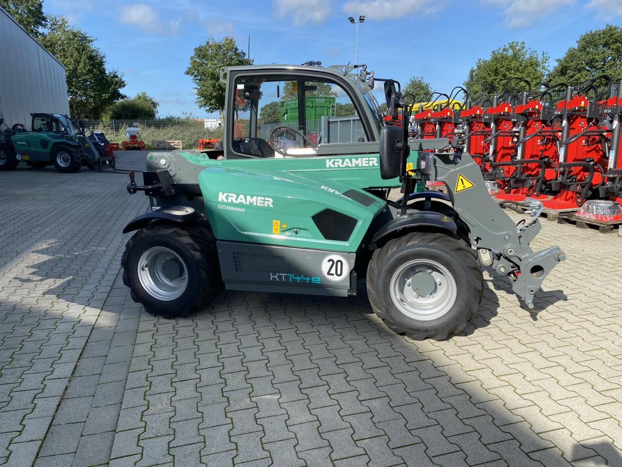 Kramer KT144e - Τηλεσκοπικός φορτωτής: φωτογραφία 3 Kramer KT144e - Τηλεσκοπικός φορτωτής: φωτογραφία 3