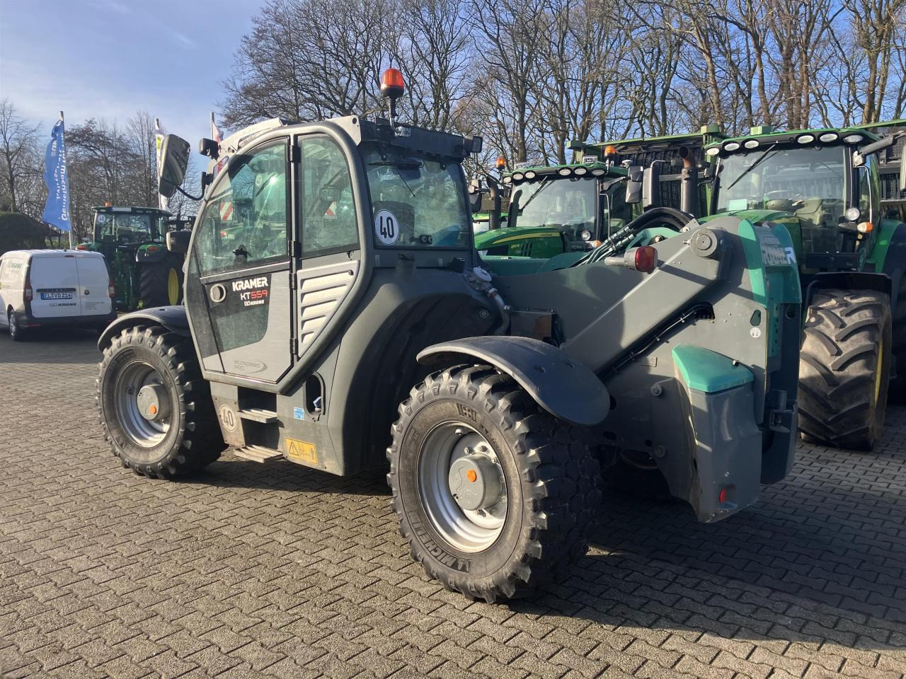 Kramer KT559 - Τηλεσκοπικός φορτωτής: φωτογραφία 5 Kramer KT559 - Τηλεσκοπικός φορτωτής: φωτογραφία 5