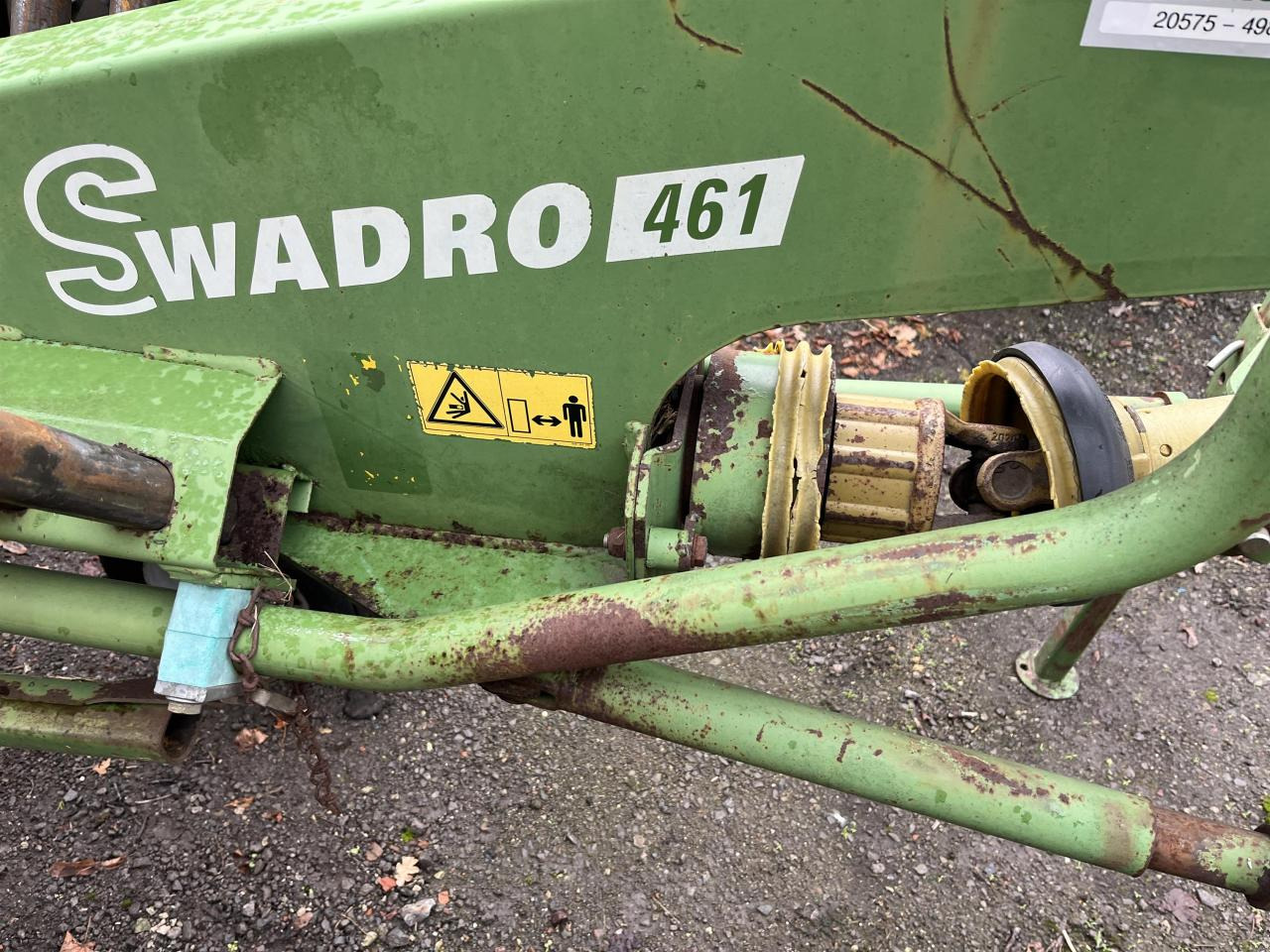 Krone SWADRO 461 - Χορτοσυλλέκτης: φωτογραφία 5 Krone SWADRO 461 - Χορτοσυλλέκτης: φωτογραφία 5