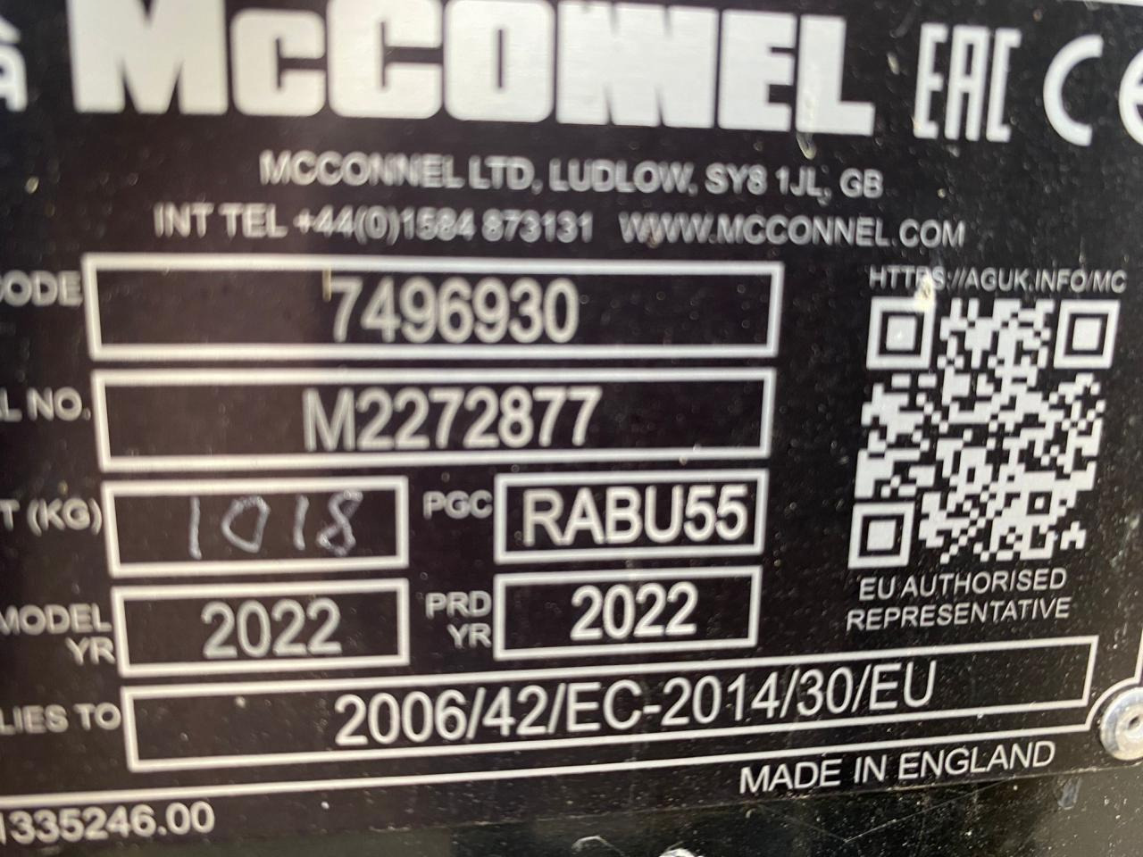 McConnel PA6055 Eco - Καταστροφέας με σφυριά: φωτογραφία 5 McConnel PA6055 Eco - Καταστροφέας με σφυριά: φωτογραφία 5