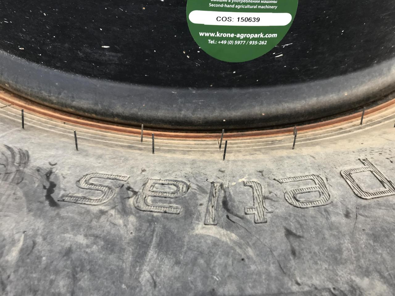 Petlas 600/65R34 - Ελαστικό για Γεωργικά μηχανήματα: φωτογραφία 3 Petlas 600/65R34 - Ελαστικό για Γεωργικά μηχανήματα: φωτογραφία 3