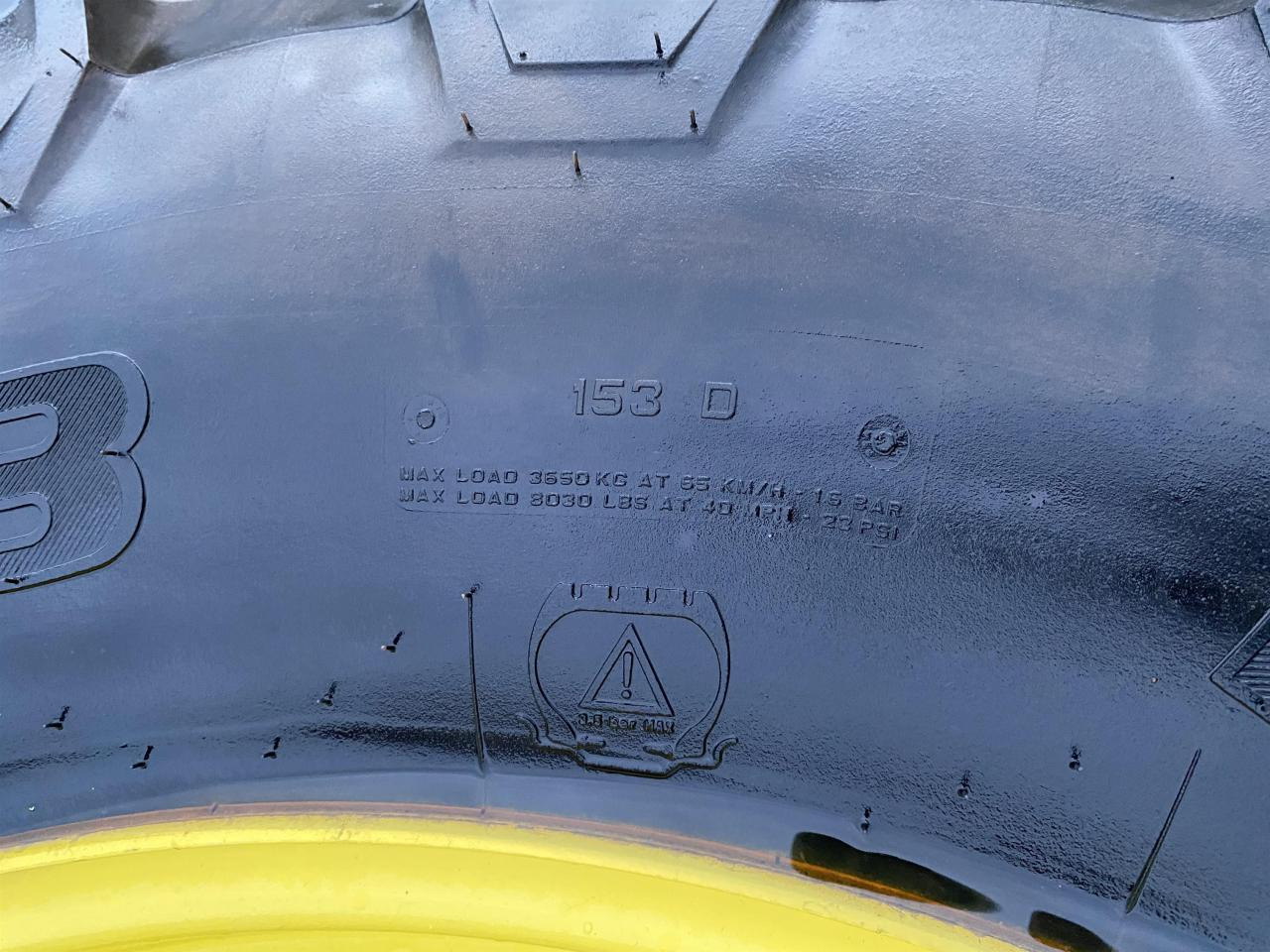 Trelleborg 600/65R38 - Ελαστικό για Γεωργικά μηχανήματα: φωτογραφία 2 Trelleborg 600/65R38 - Ελαστικό για Γεωργικά μηχανήματα: φωτογραφία 2