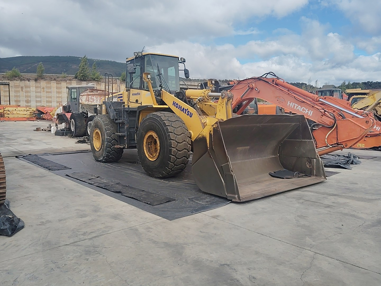 KOMATSU WA480-5H - Ελαστιχοφόρος φορτωτής: φωτογραφία 2 KOMATSU WA480-5H - Ελαστιχοφόρος φορτωτής: φωτογραφία 2