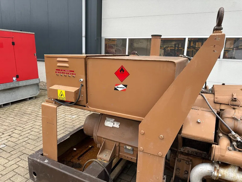 Βιομηχανική γεννήτρια Alsthom V102 unelec 140 kVA generatorset ex Emergency Noodstroom Aggregaat: φωτογραφία 14
