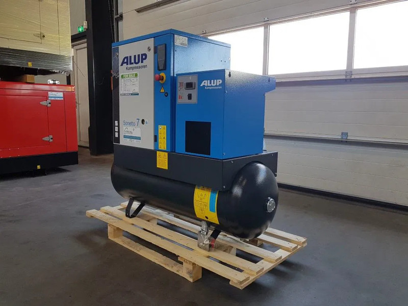 Alup Sonetto 7.5 + 200 Elektrische Schroefcompressor met ketel en droger 5.5 kW 750 L / min 10 Bar - Αεροσυμπιεστής: φωτογραφία 4 Alup Sonetto 7.5 + 200 Elektrische Schroefcompressor met ketel en droger 5.5 kW 750 L / min 10 Bar - Αεροσυμπιεστής: φωτογραφία 4