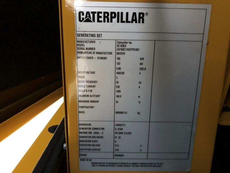 Caterpillar C7.1 165 kVA Supersilent generatorset New ! - Βιομηχανική γεννήτρια: φωτογραφία 3 Caterpillar C7.1 165 kVA Supersilent generatorset New ! - Βιομηχανική γεννήτρια: φωτογραφία 3