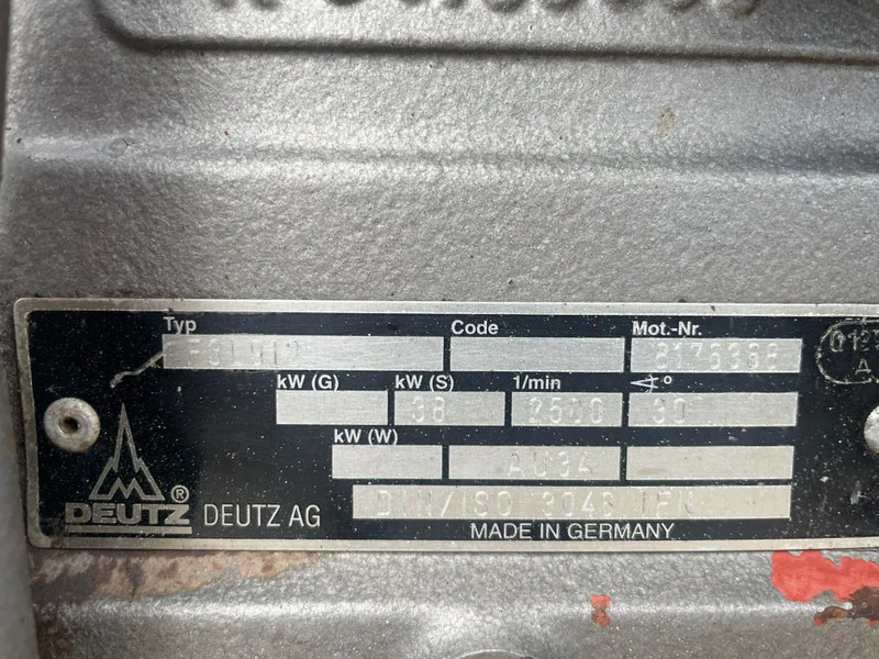 Deutz F3L 912 Motor 3 cilinder 38 kW 52 PK Diesel Motor - Κινητήρας για Ανυψωτικό μηχάνημα: φωτογραφία 3 Deutz F3L 912 Motor 3 cilinder 38 kW 52 PK Diesel Motor - Κινητήρας για Ανυψωτικό μηχάνημα: φωτογραφία 3
