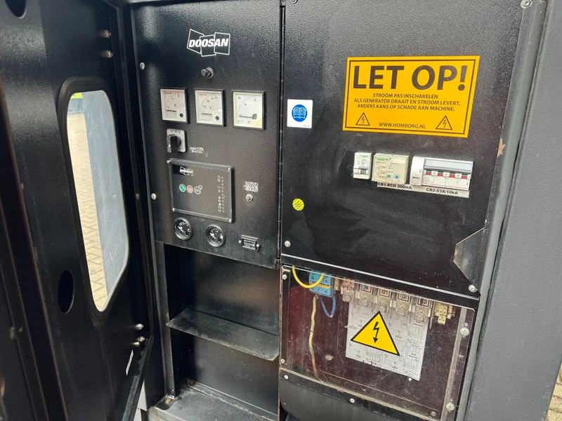 Βιομηχανική γεννήτρια Doosan G40 Mitsubishi Leroy Somer 40 kVA Silent Rental generatorset: φωτογραφία 6