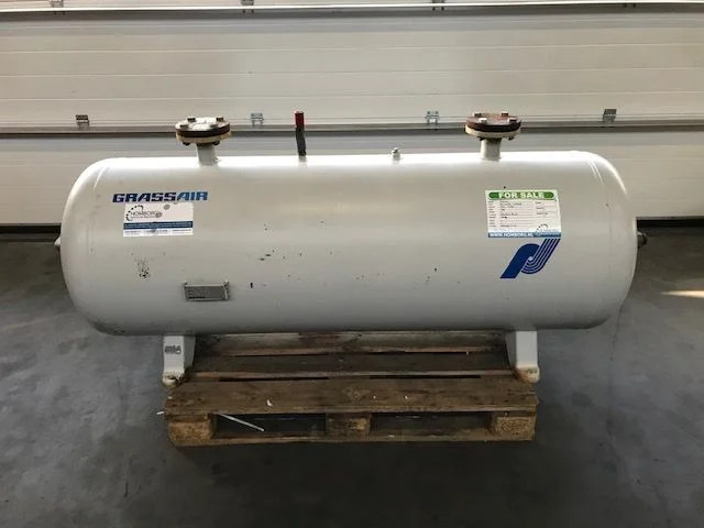 Grassair 500 liter 15 Bar Horizontale luchtketel - Αεροσυμπιεστής: φωτογραφία 1 Grassair 500 liter 15 Bar Horizontale luchtketel - Αεροσυμπιεστής: φωτογραφία 1