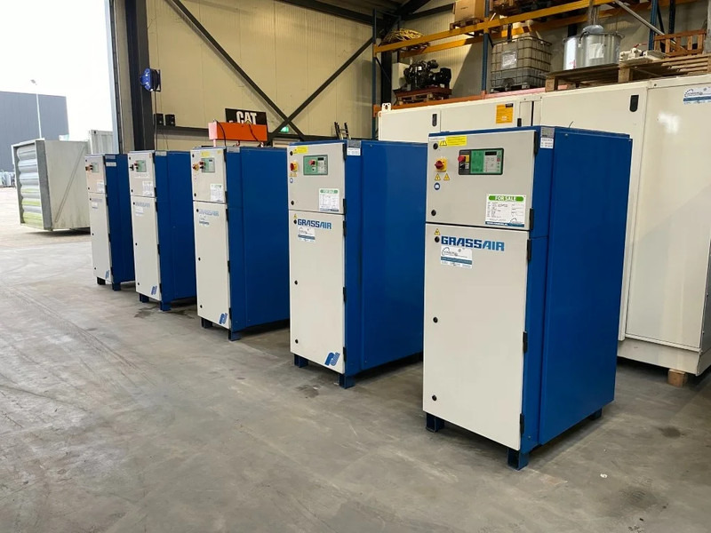 Grassair S58.10 Elektrische Schroefcompressor 18.5 kW 2500 L / min 10 Bar - Αεροσυμπιεστής: φωτογραφία 1 Grassair S58.10 Elektrische Schroefcompressor 18.5 kW 2500 L / min 10 Bar - Αεροσυμπιεστής: φωτογραφία 1