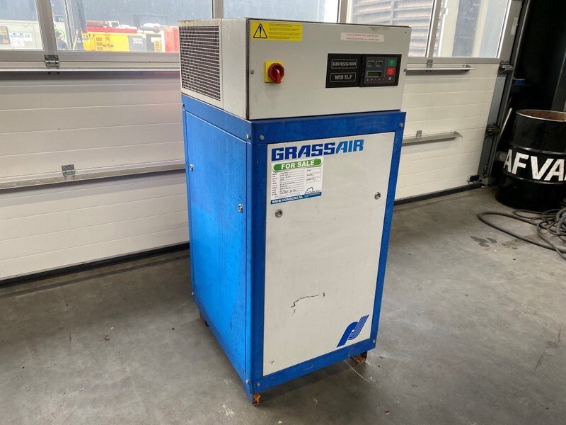 Grassair WIS 11.7 Silent 4 kW 550 L / min 12 Bar Schroefcompressor - Αεροσυμπιεστής: φωτογραφία 5 Grassair WIS 11.7 Silent 4 kW 550 L / min 12 Bar Schroefcompressor - Αεροσυμπιεστής: φωτογραφία 5