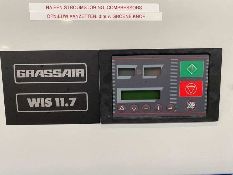 Grassair WIS 11.7 Silent 4 kW 550 L / min 12 Bar Schroefcompressor - Αεροσυμπιεστής: φωτογραφία 4 Grassair WIS 11.7 Silent 4 kW 550 L / min 12 Bar Schroefcompressor - Αεροσυμπιεστής: φωτογραφία 4
